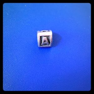 Authentic Pandora Letter A Charm
